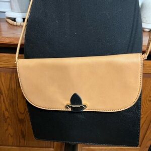 Isaac Mizrahi Tan and Black Women's Crossbody Bag EUC